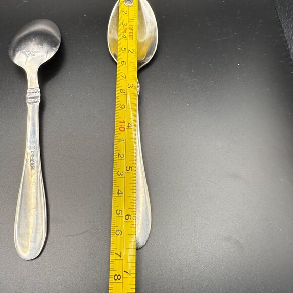Oneida Avondale II Vintage 2 Teaspoons Flatware Replacement Pieces - Picture 3 of 4